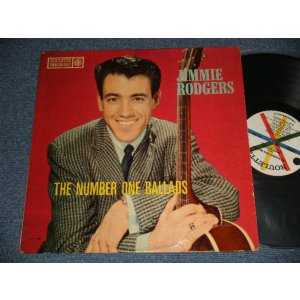 画像: JIMMIE RODGERS - THE NUMBER ONE BALLAD (Ex++/Ex Looks:Ex+) / 1963 US AMERICA ORIGINAL 1st Press "Withe with THREE 3 SPOKE Label"  MONO Used  LP  