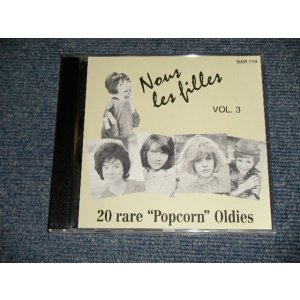 画像: v.a. Various Omnibus - NOULS "LES LES FILLES VOL.3 : 20 RARE POPCORN OLDIES (MINT-/MINT) / 1994 BELGIUM ORIGINAL Used CD