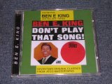 画像: BEN E. KING ( of THE DRIFTERS ) - ANTHOLOGY THREE DON'T PLAY THAT SONG / 1996 UK SEALED CD  