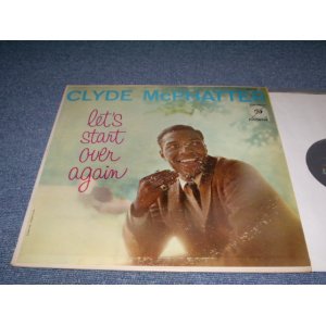 画像: CLYDE McPHATTER(DRIFTERS/DOMINOS) - LET'S START OVER AGAIN  (VG++/VG++) / 1959 US AMERICA 2nd Press "BLACK Label" MONO Used LP 