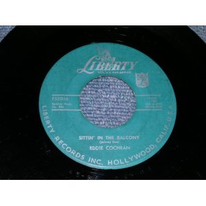 画像: EDDIE COCHRAN -  A)SITTIN' IN THE BALCONY  B)DARK  LONELY STREET  (Ex++//Ex++ SWOL) / 1957 US AMERICA ORIGINAL 7" Single  