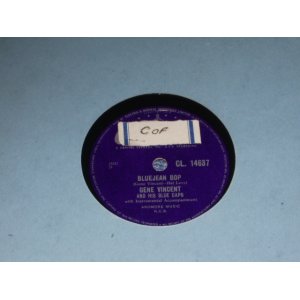 画像: GENE VINCENT - BLUEJEAN BOP / 1956 US ORIGINAL 78 rpm 10" SP  
