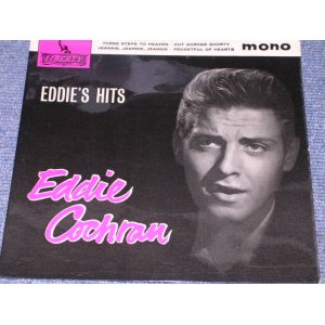 画像: EDDIE COCHRAN - EDDIE'S HITS / 1963 UK ORIGINAL 7"EP With PICTURE SLEEVE  