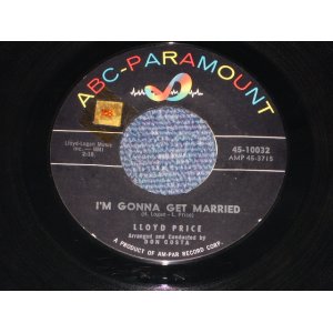 画像: LLOYD PRICE - I'M GONNA GET MARRIED / 1959 US ORIGINAL 7" SINGLE