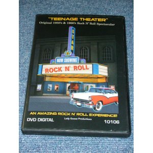 画像:  VA OMNIBUS - TEENAGE THEATER ORIGINAL 1950's & 1960's ROCK 'N' ROLL SPECTACULAR 2009 CANADA Brand New DVD  