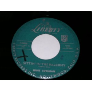 画像: EDDIE COCHRAN - SITTIN' IN THE BALCONY / 1957 US ORIGINAL 7" Single  