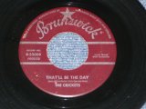 画像: THE CRICKETS ( BUDDY HOLLY ) - THAT'LL BE THE DAY / 1957 US Original 7" Single 