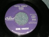 画像: GENE VINCENT - PISTOL PACKIN' MAMA / 1959 US ORIGINAL 7"Single 