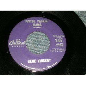 画像: GENE VINCENT - PISTOL PACKIN' MAMA / 1959 US ORIGINAL 7"Single 