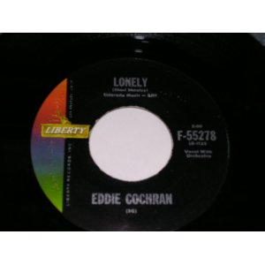 画像: EDDIE COCHRAN - LONELY / 1960 US ORIGINAL 7" Single  