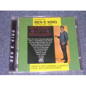 画像: BEN E. KING ( of THE DRIFTERS ) - ANTHOLOGY TWO SONGS FOR SOULFUL LOVERS / 1996 UK SEALED CD 