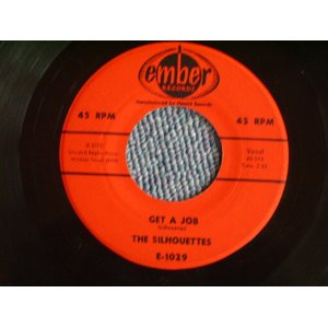 画像: THE SILHOUETTES - GET A JOB (Ex++/Ex++)  / 1958 US ORIGINAL 7"SINGLE 