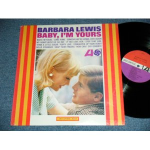 画像: BARBARA LEWIS - BABY I'M YOURS ( Ex+/Ex++ ) / 1965 US ORIGINAL RED & PURPLE With BLACK FAN logo on LABEL  MONO LP 