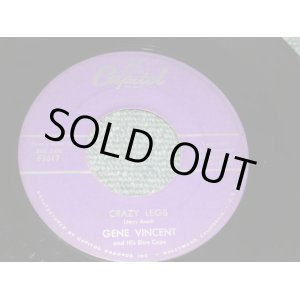 画像: GENE VINCENT - CRAZY LEGS / 1957 US ORIGINAL 7"Single 