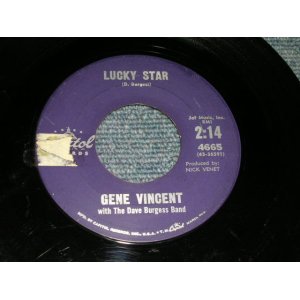 画像: GENE VINCENT - LUCKY STAR / 1961 US ORIGINAL 7"Single 