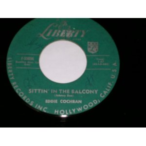 画像: EDDIE COCHRAN - SITTIN' IN THE BALCONY / 1957 US ORIGINAL 7" Single  