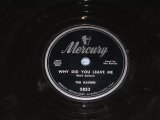 画像: RAVENS - WHY DID YOU LEAVE ME / US ORIGINAL 78rpm SP 