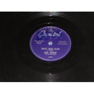 画像: GENE VINCENT - A)ROCKY ROAD BLUES  B)YES I LOVE YOU, BABY (MINT-/MINT- Ultra Clean Copy) / 1958 US AMERICA ORIGINAL Used 7" 45 rpm Single