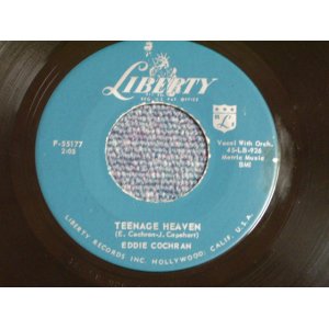 画像: EDDIE COCHRAN - TEENAGE HEAVEN ( 2nd PRESS "TEENAGE" CREDIT LABEL) / 1959 US ORIGINAL 7" Single  