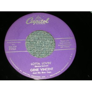 画像: GENE VINCENT - LOTTA LOVIN' / 1957 US ORIGINAL 7"Single 