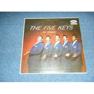 画像: THE FIVE KEYS - THE FANTASTIC ON STAGE! (Ex/Ex++  EDSP, WOBC, ) / 1957 US AMERICA ORIGINAL Mono Used LP 