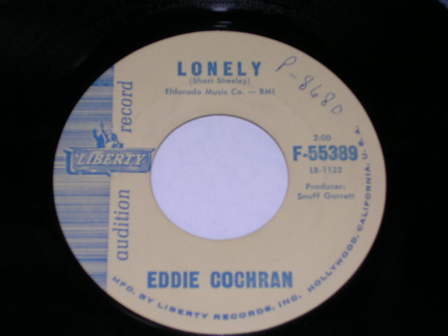 画像: EDDIE COCHRAN - WEEKEND / 1961 US ORIGINAL 7" Single  
