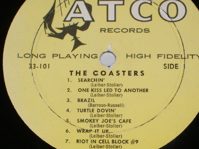 画像: THE COASTERS - THE COASTERS (DEBUT ALBUM : VG+++/VG+++ ) / 1958 US ORIGINAL MONO LP  