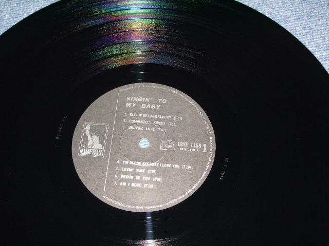 画像: EDDIE COCHRAN - SINGIN' TO MY BABY (MINT-/MINT-) / 1980s ? FRANCE REISSUE Used  LP 