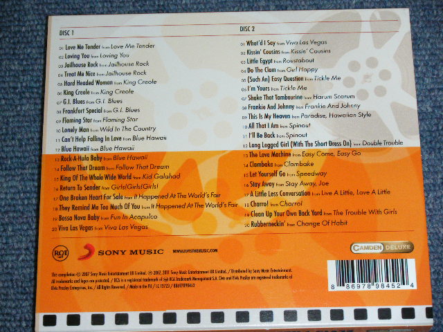 画像: ELVIS PRESLEY - ELVIS AT THE MOVIES  /  2007 EU ORIGINAL Brand New 2CD's With OUTER BOX CASE 