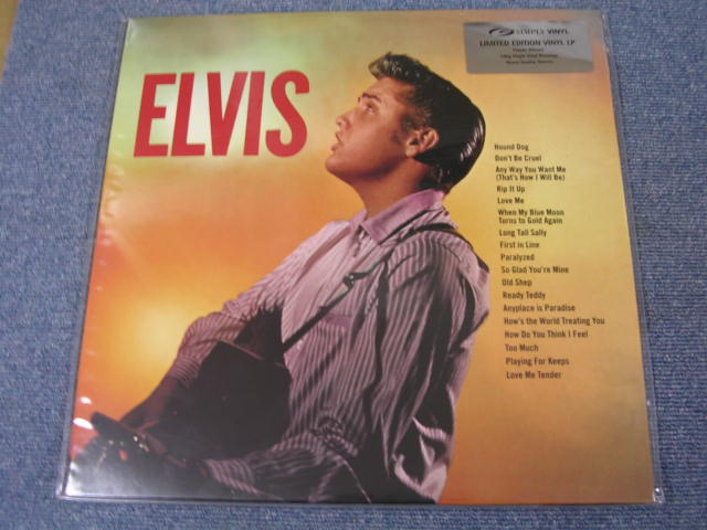 画像1: ELVIS PRESLEY - ELVIS + BONUS TRACKS / 2000 UK 180 glam HEAVY WEIGHT REISSUE SEALED LP 