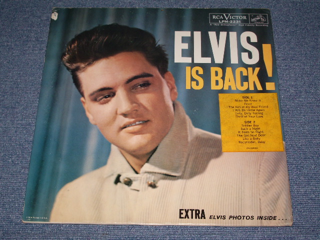 画像1: ELVIS PRESLEY - ELVIS IS BACK! / 1960 US ORIGINAL MONO LP  