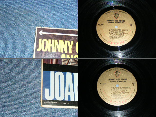 画像: JOANIE SOMMERS - JOHNNY GET ANGRY ( VG+++/Ex+ )  / 1962 US ORIGINAL Stereo LP  