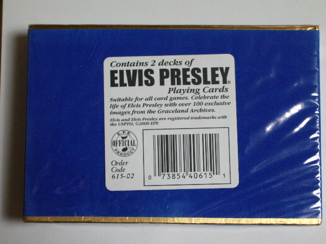 画像: ELVIS PRESLEY 2000 US PLAYING CARD SET SEALED  