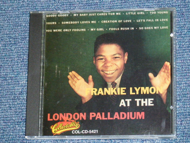 画像1: FRANKIE LYMON ( of THE TEENAGERS ) - AT THE LONDON PALLADIUM / 1991 US BRAND NEW CD  