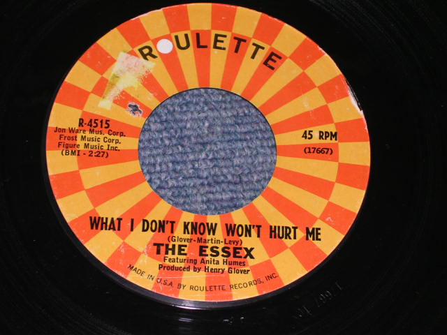 画像: THE ESSEX - A WALKIN' MIRACLE / 1963 US Original 7" Single 