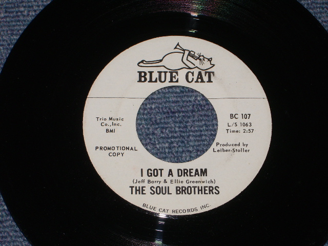 画像: THE SOUL BROTHERS - KEEP IT UP / LATE 1950s or EARLY 1960s US ORIGINAL White Label Promo 7" SINGLE 