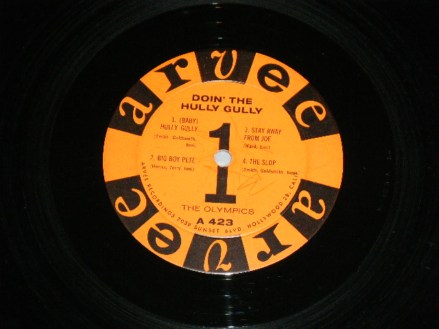 画像: THE OLYMPICS - DOIN' THE HULLY GULLY / 1960 US ORIGINAL MONO LP  