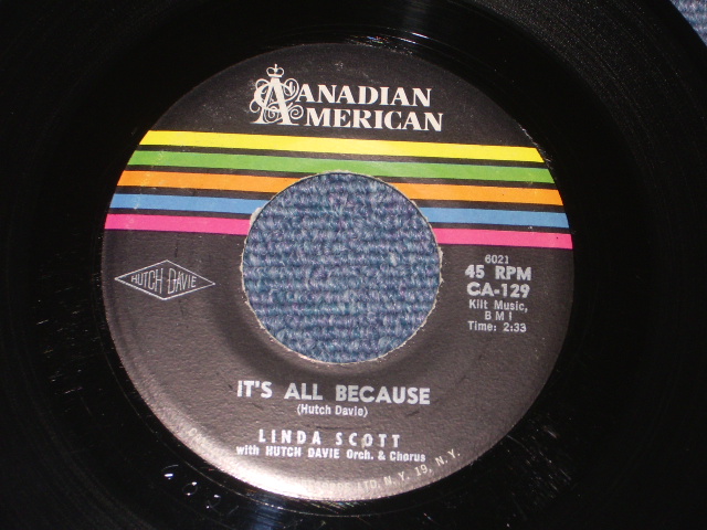 画像: LINDA SCOTT - I DON'T KNOW WHY ( 3rd Single: Ex/Ex ) / 1961 US ORIGINAL 7" SINGLE  