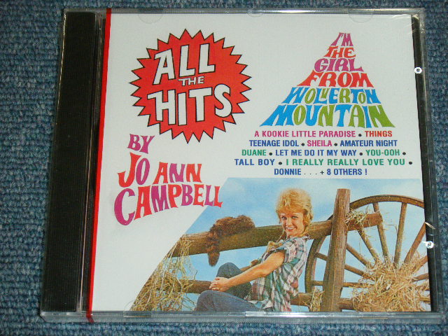 画像1: JO ANN CAMPBELL - ALL THE HITS / 1990's EU ORIGINAL Brand New SEALED CD  