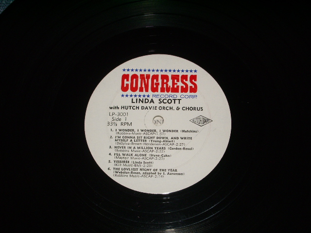 画像: LINDA SCOTT - LINDA (Ex+++, Ex++/Ex+++ Looks:Ex++) / 1961 US AMERICA ORIGINAL MONO Used LP  