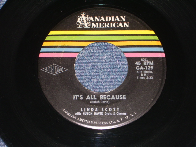 画像: LINDA SCOTT - I DON'T KNOW WHY ( 3rd Single: Ex++/Ex++ ) / 1961 US ORIGINAL 7" SINGLE  