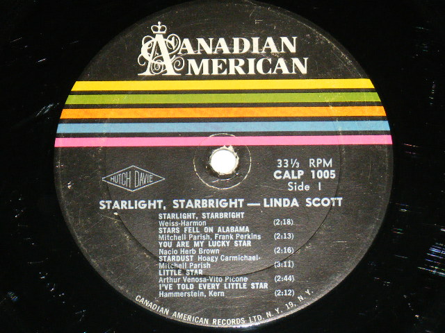 画像: LINDA SCOTT - STARLIGHT, STARBRIGHT (DEBUT ALBUM) ( Ex++,Ex-/ Ex+ Looks:Ex-) / 1961 US AMERICA ORIGINAL MONO Used LP  