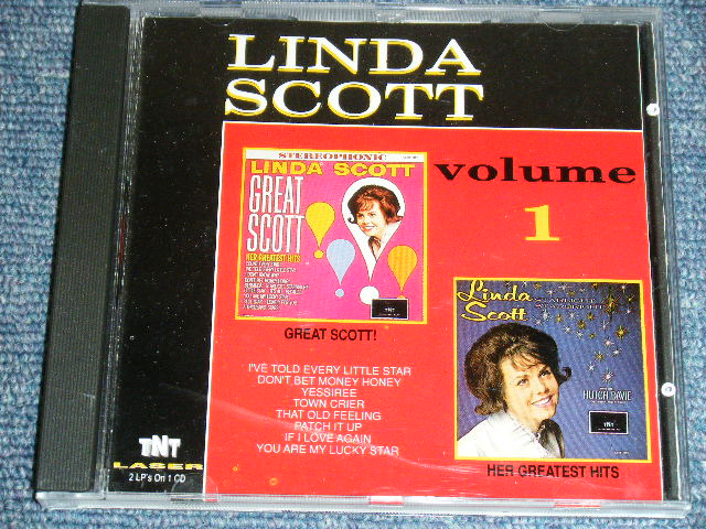画像1: LINDA SCOTT - VOLUME 1 : GREAT SCOTT + GREATEST HITS ( 2 in 1 ) / 1992 US RE-PRESS Brand New CD-R  