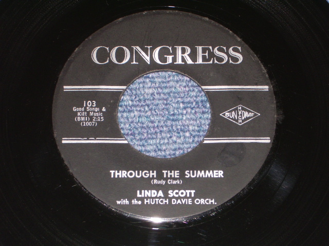画像: LINDA SCOTT - NEVER IN A MILLION YAERS / 1962 US ORIGINAL 7" SINGLE  