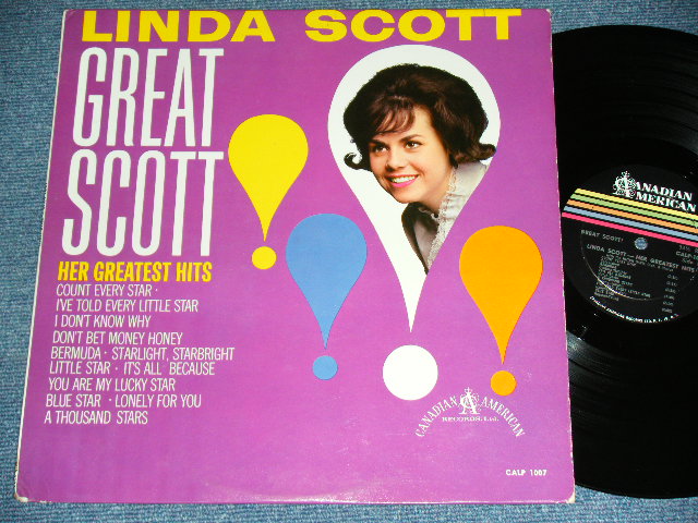 画像1: LINDA SCOTT - GREAT SCOTT! HER GREATEST HITS () Ex++/Ex+) / 1962 US ORIGINAL PROMO MONO LP 