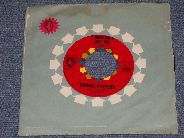 画像: CONNIE STEVENS - MR.SONG WRITER ( 'MINT-' Grade!!!! ) / 1962 US ORIGINAL 7" SINGLE  