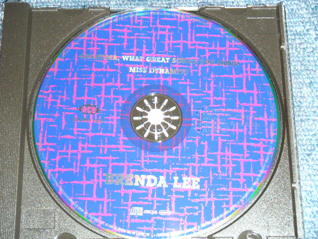 画像: BRENDA LEE - GRANDMA WHAT GREAT SONGS YOU SANG + MISS DYNAMITE ( 2 in 1 ) / 2004 UK ORIGINAL Brand New CD  