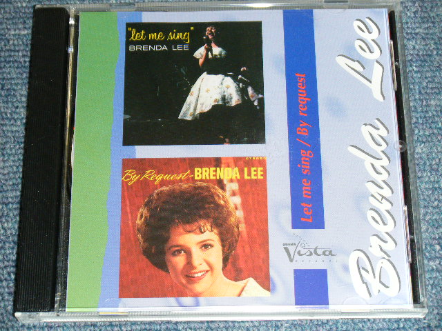 画像1: BRENDA LEE - LET ME SING + BY REQUEST ( 2 in 1 ) / PARAGUAY Original Brand New CD-R  