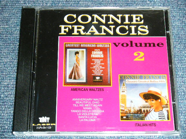 画像1: CONNIE FRANCIS - VOL.2 ( AMERICAN WALTZESE + ITALIAN HITS ) / 1992 US RE-PRESS Brand New CD-R  