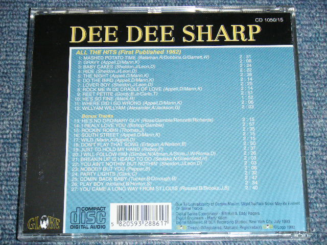 画像: DEE DEE SHARP - ALL THE HITS + Bonus/ 1993 US ORIGINAL Brand New CD  